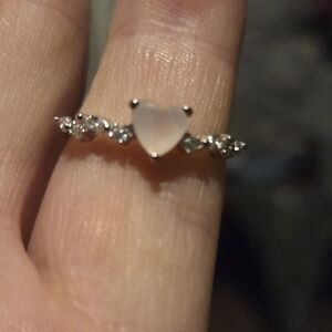 SOLD!!!    Elegant Silver Heart Ring